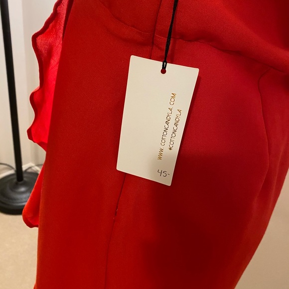 Bright red mini/ sundress. - Picture 5 of 5